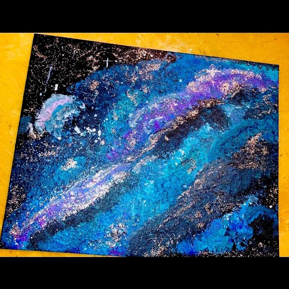 Galaxy Acrylic Painting - Picture 5 of 6